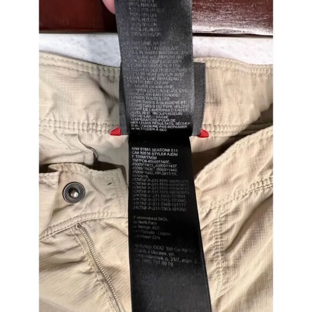 The North Face Khaki Nylon Cargo Hiking Outdoor Shorts‎ 9